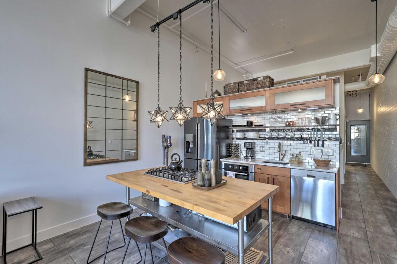 Chic Slc Downtown Studio Loft Walk To Shops Salt Lake City Zewnętrze zdjęcie