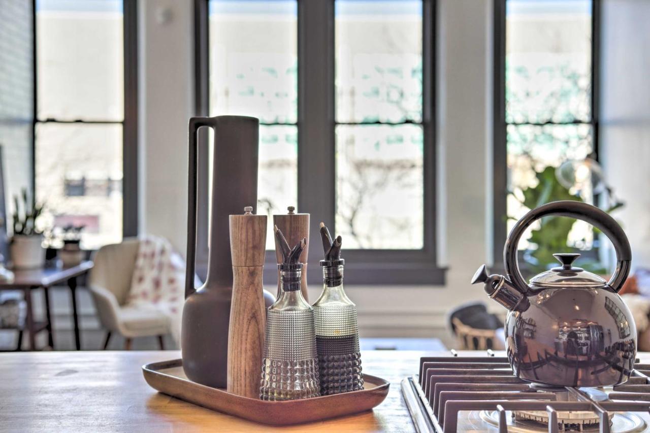 Chic Slc Downtown Studio Loft Walk To Shops Salt Lake City Zewnętrze zdjęcie